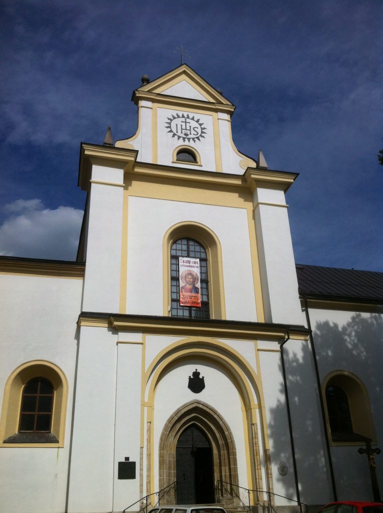 Igreja barroca que fica dentro do palácio de Žďár, na cidade tcheca de Zdar nad Sazavou